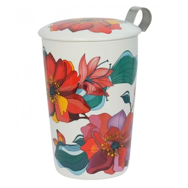 Tisanière Flowers - Compagnie Anglaise des Thés