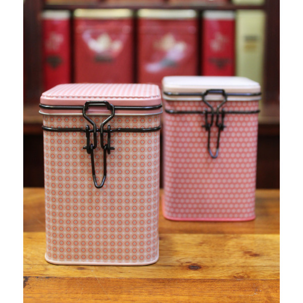 Boîte Cottage Rose Poudré - Compagnie Anglaise des Thés