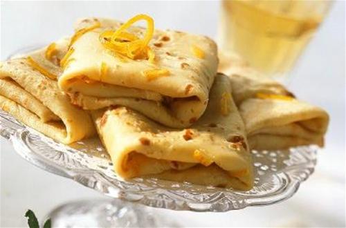 Crêpes au thé de Darjeeling