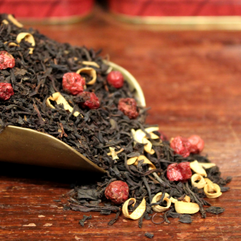 Thé FRUITS ROUGES - Thé noir NUIT DE CHINE - Compagnie Anglaise des Thés