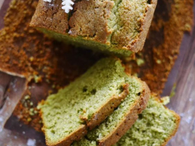 Cake citron et thé vert Matcha