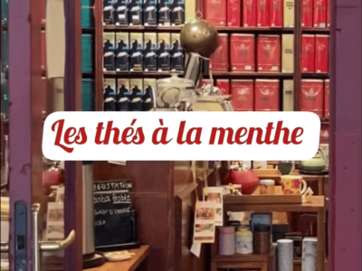 Les thés verts à la menthe !