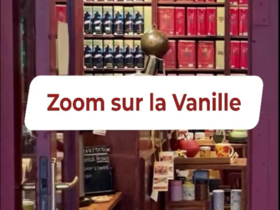 Nos Thés à la vanille !