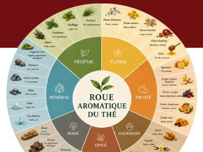 La roue aromatique du Thé !