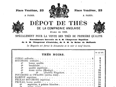 Une facture datant de 1876 ! 